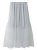 Emi Layered Tulle LGRY Women's Skirt, 13WFS241031,