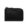 New Card Case Refined Calfskin Card Holder, Wallet Regular Unisex Black CD795G-BLK