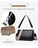 2024 Women's Crossbody Bag: Soft Leather, Fashionable Design, Wide Strap, Stylish Square Shape