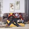 Spamton And Tenna Child Of Divorce Deltarune Game Blankets Warm Aesthetic Plush Throw Blanket For Flannel Bedspread Bed Cover