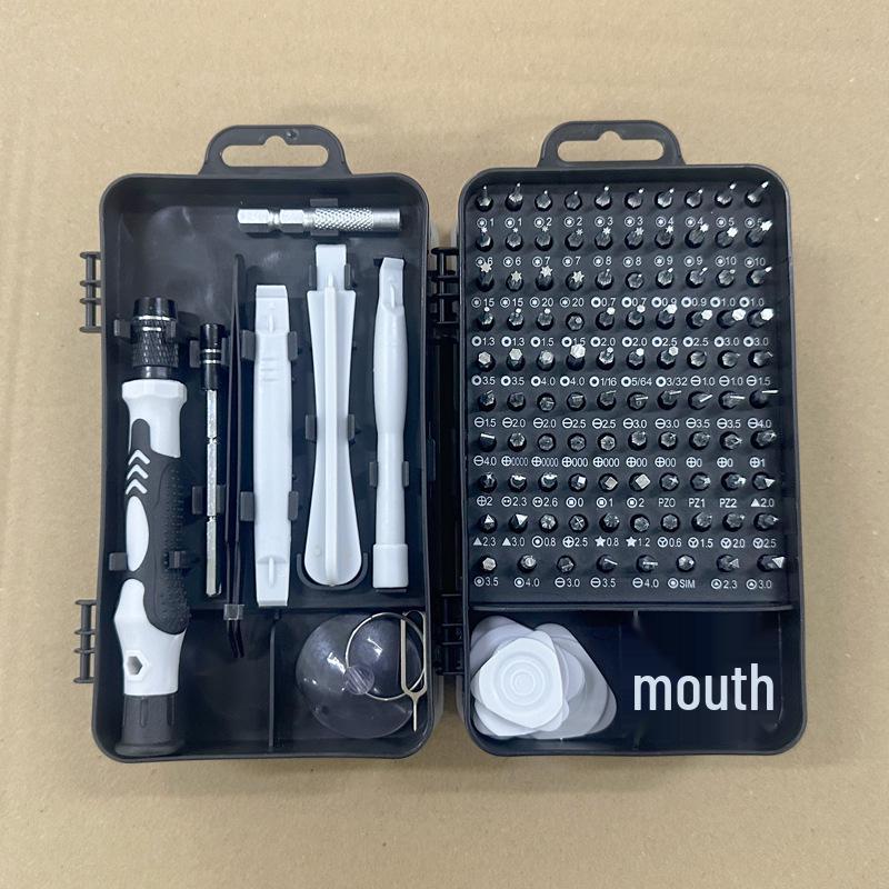 115-in-1 Multifunktionales Schraubendreher-Set für Telefon-, Computer- und Uhrenreparatur