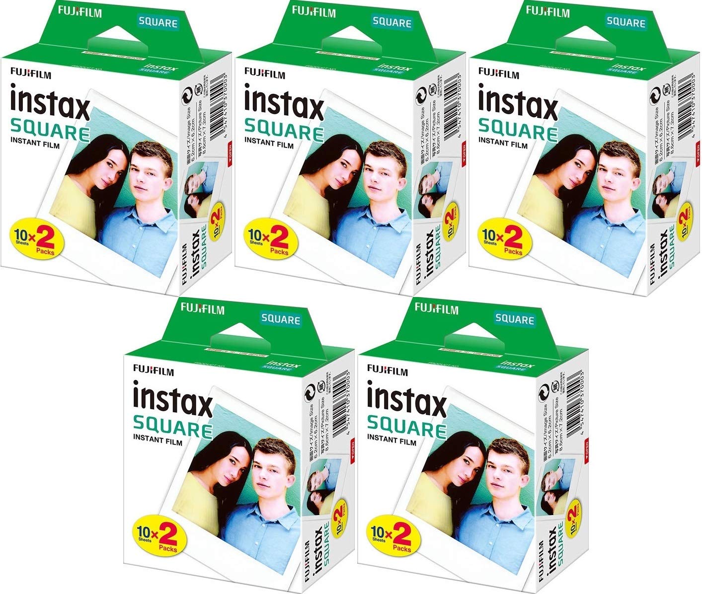 

[Набор из 100 шт.] Квадратная пленка FUJI FILM Instax INSTAX SQUARE
