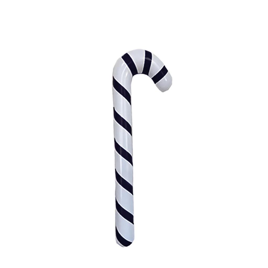 Inflatable Christmas Cane PVC Santa Props for Kids' Holiday Decorations