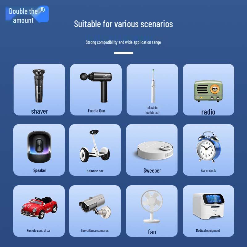 18650 Lithium Rechargeable Battery 3.7V 2200mAh for Megaphone/Opera Machine