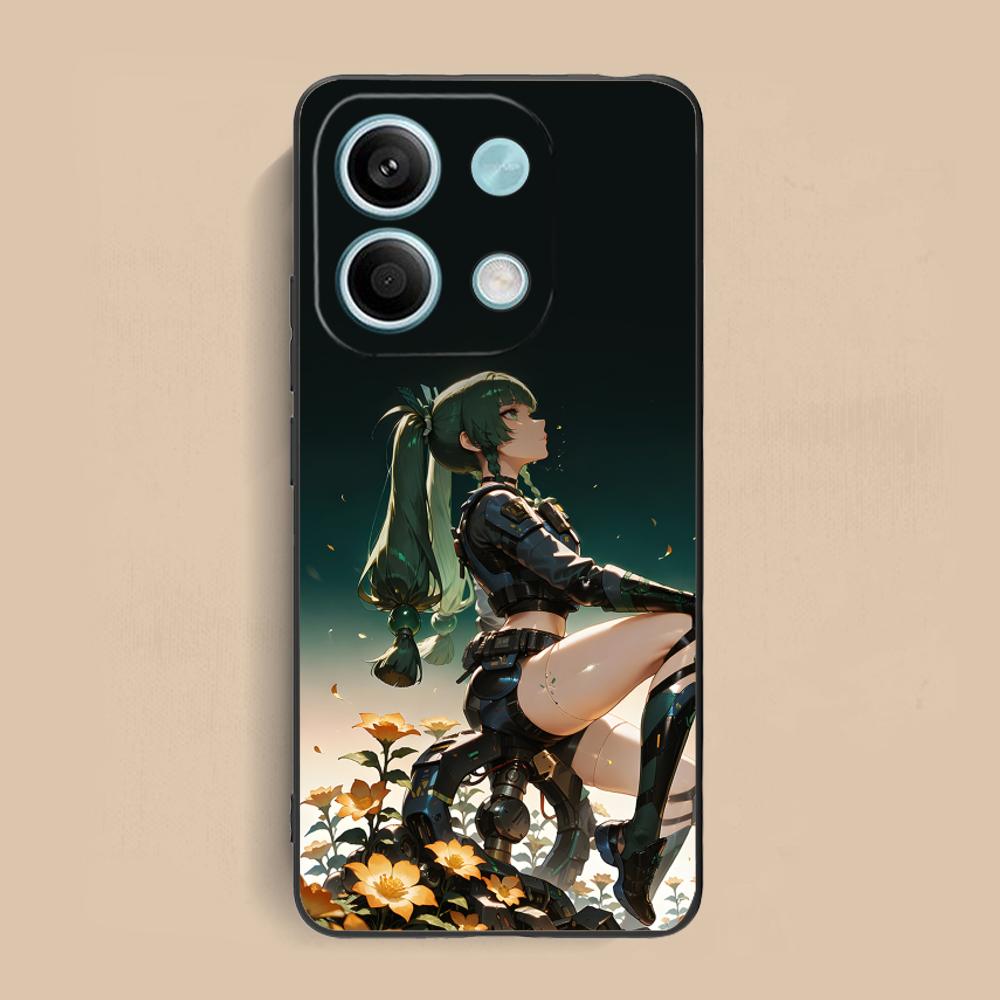 Zenless Zone Zero QingYi Phone Case for Xiaomi Redmi 15 14 13 12 A5 3 2 1 C Plus 4G 5G Colorful Printing Cover Cellphones Luxury
