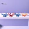 Eco-friendly Plastic Figure 3D Printed Articulated Dragonfly Model, Flexible Realistic Animal Fidget Toys, Educational Science Teaching Aid