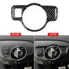 Carbon Fiber Texture ABS Headlight Switch Frame (Type A)