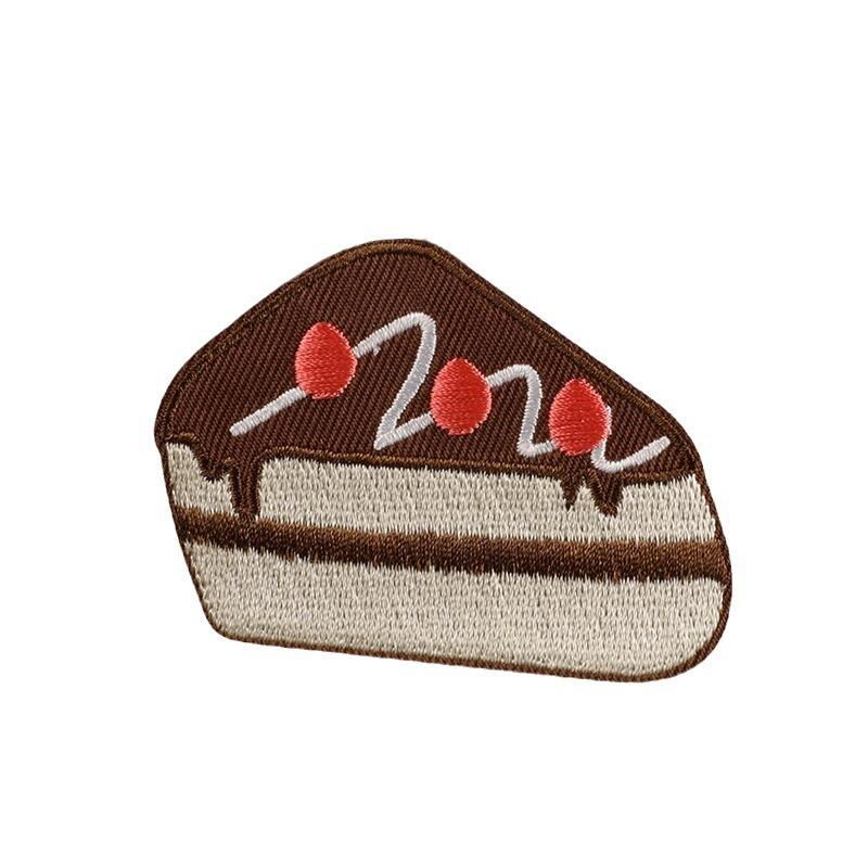 Embroidery Label Embroidery Sticker DIY Hand Account Shoes and Hats Food Cake Patch Sticker Accessories Original Cloth Sticker