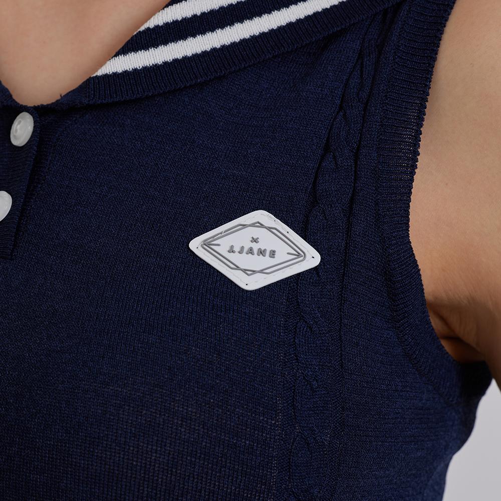 J.JANE Sailor Sleeveless Knit (Navy)