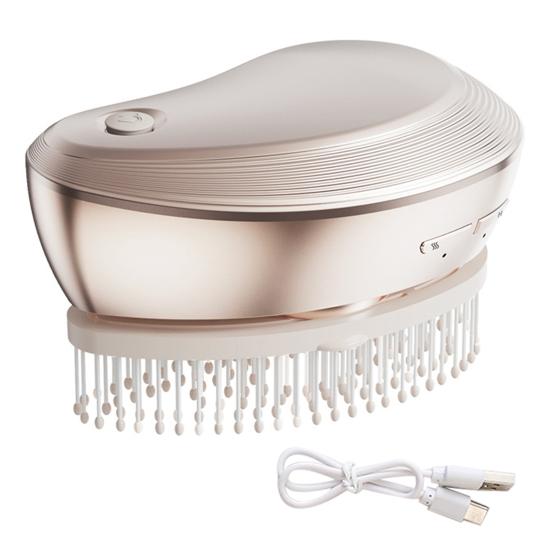 Electric Spray Scalp Massager Brush Multi-purpose Hair Oil Applicator Vibrating Head Massage Tools Portable Rechargeable Cordless Massage Detangling