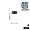 Mini Wood Lid Coffee Beans Storage Container Tube Kitchen Sealed Can Tea Spice Jars Single Dose Espresso Accessory Coffeware