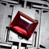 Natural Red Ruby Loose Gemstone 9.85 Ct Emerald Cut for Jewelry Making and Gem Collections