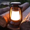 Retro Three-Color Dimmable LED Solar Hanging Light for Outdoor Camping
