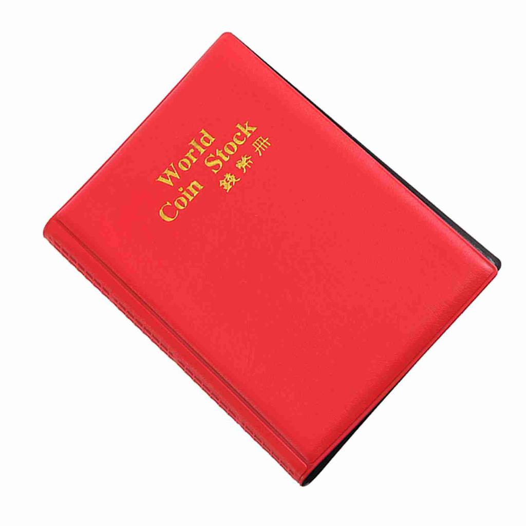 New Design 120 Pockets 10 Pages World Coin Storage Folder Album Money Collecting Holder Book