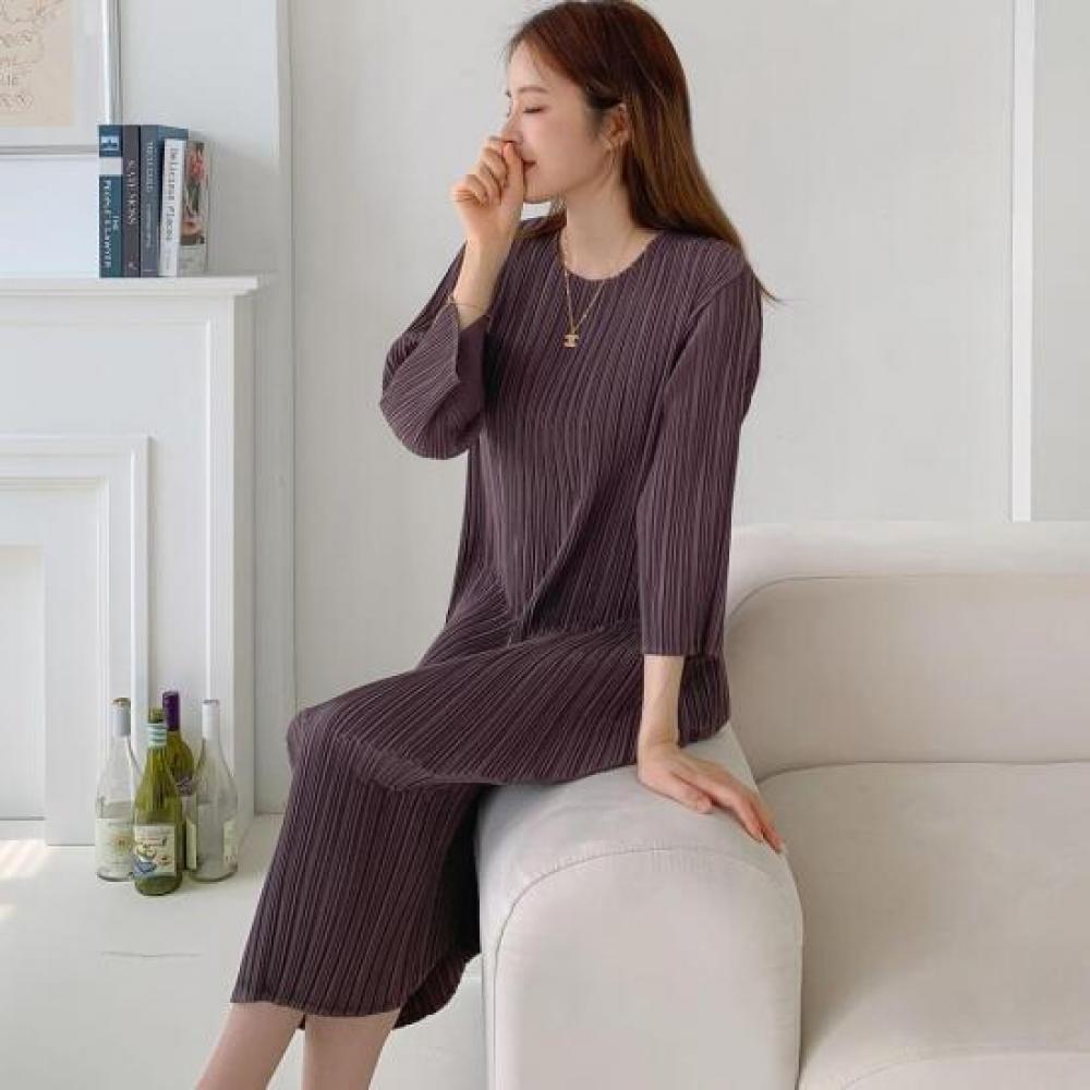 New ArrivalS Open Run Women S Pleated Long dreSS