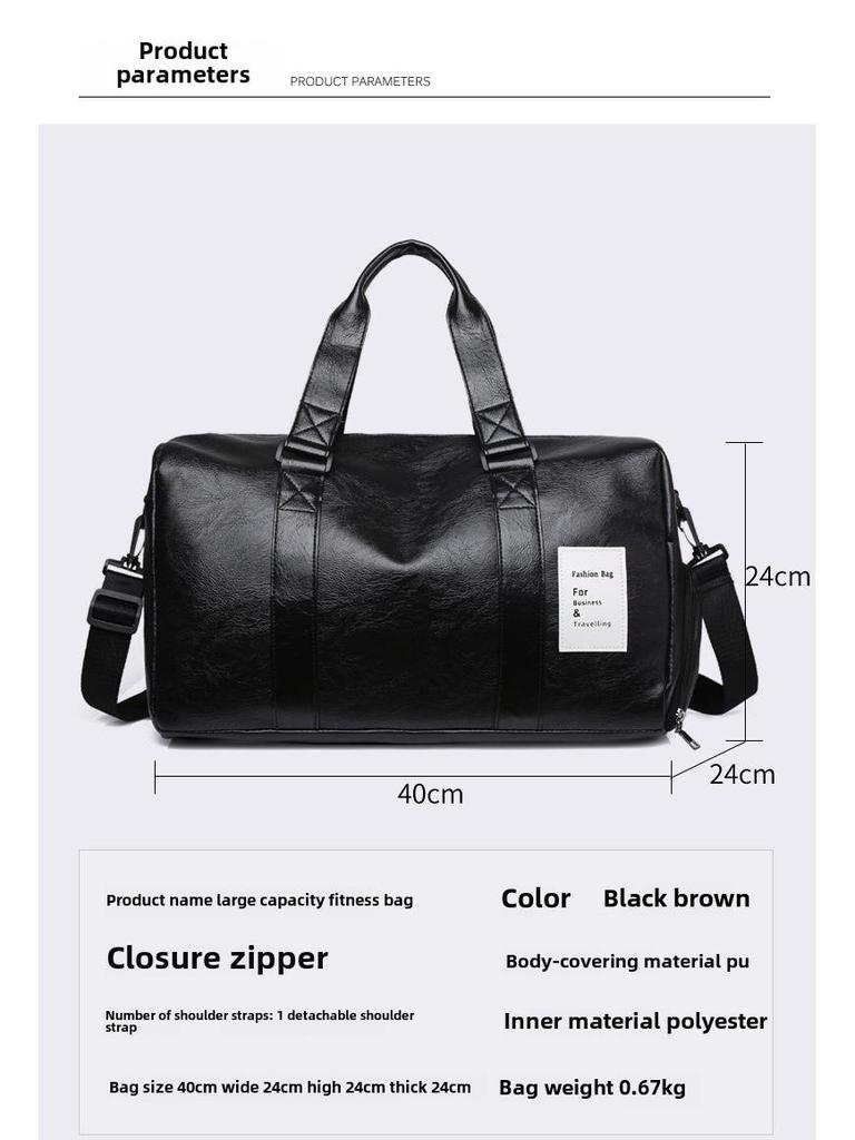 Sporty Travel Gym Bag – 1 Piece