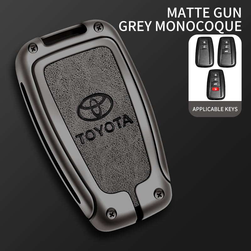 Car Remote Key Cover Case Holder Shell For Toyota CHR Prado 2017 2018 Prius Camry Corolla RAV4 2017 2018 2019 2020 Accessories C
