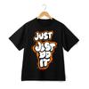Graffiti Cartoon Just Do It Unisex Casual T-Shirt|Daily Wear,Gym&Outings Tee