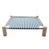Portable Swing Bed Wooden Frame Cooling Bed Pet House Elevated Bed  Indoor Use