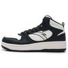 Life Collection Slip Resistant Abrasion Resistant High Top Skateboard Shoes Men's White Black 912348082-1
