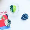 Popular Acrylic Phone Socket Griptok Foldable Eject Cell Phone Holder Stand Plant Leaf Design Custom Phone Grip