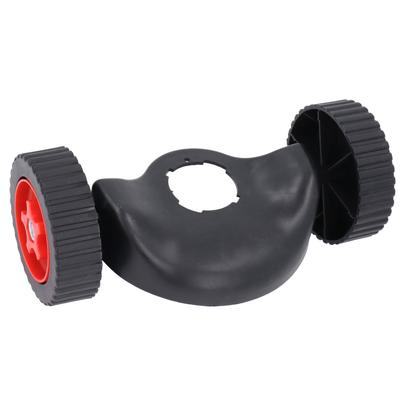 Weed Trimmer Support Wheel Grass Cutter Auxiliary Wheels with Guard Outdoor Garden Supplies