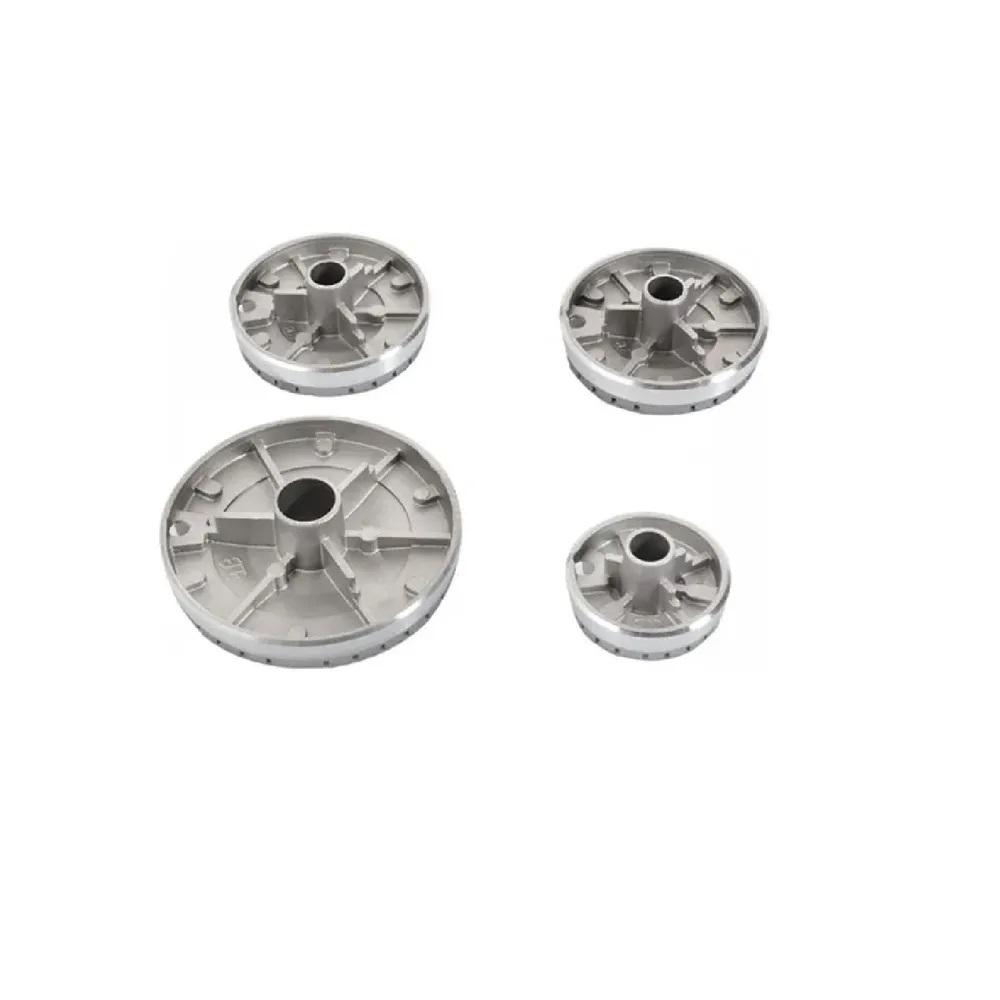 Universal Cooker Hat Set, Oven Gas Stovetop Flame Cap Set Cover, Fits Most Stove Knobs, Cover Kit, Quality Metal Stove Knobs 4pc