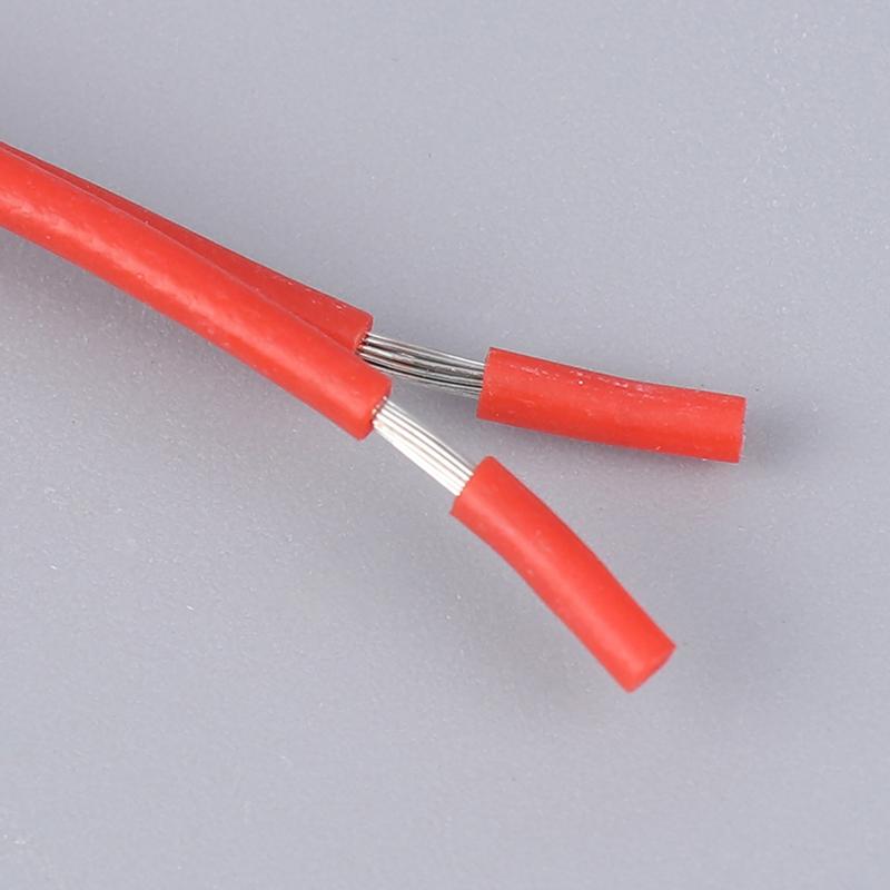 12V Silicone Rubber Low-Voltage Heating Wire With Cold Wire Do Joint For Car Seats/Electric Blankets/Heating Pads/Floor Mat