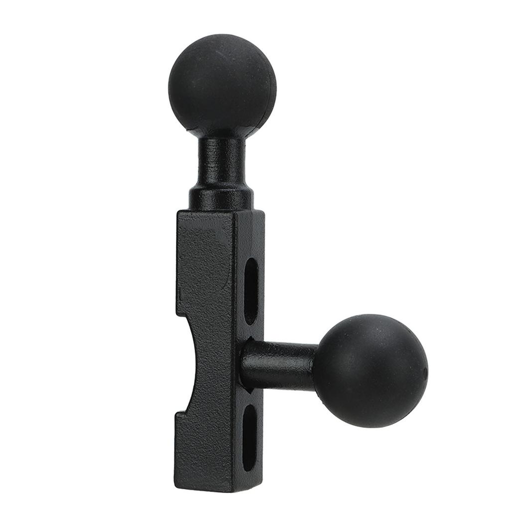1in Motorcycle Double Ball Bracket Multifunction Ball Mount Base for Gold Wing CB 190R