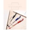 10PCS/box Red and Blue Pen Gender-neutral Pen Student Business Signature Pen Writing Trace 0.5mm Stationery