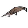 Awnings for Door Entrance, 38 x 78 in, Exterior Front Door Window Awnings with Drainage & Metal Bracket, Rain Snow Sun Protection, Overhang