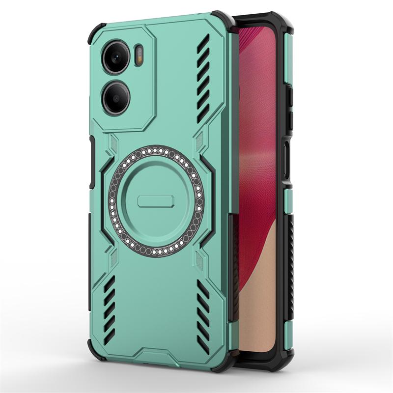 

For Motorola Moto E15 Case For Moto E15 Anti-knock Magnetic Adsorption Wireless Charge Back Cover For Moto E15 Case 6.67 inch Motorola Moto E15