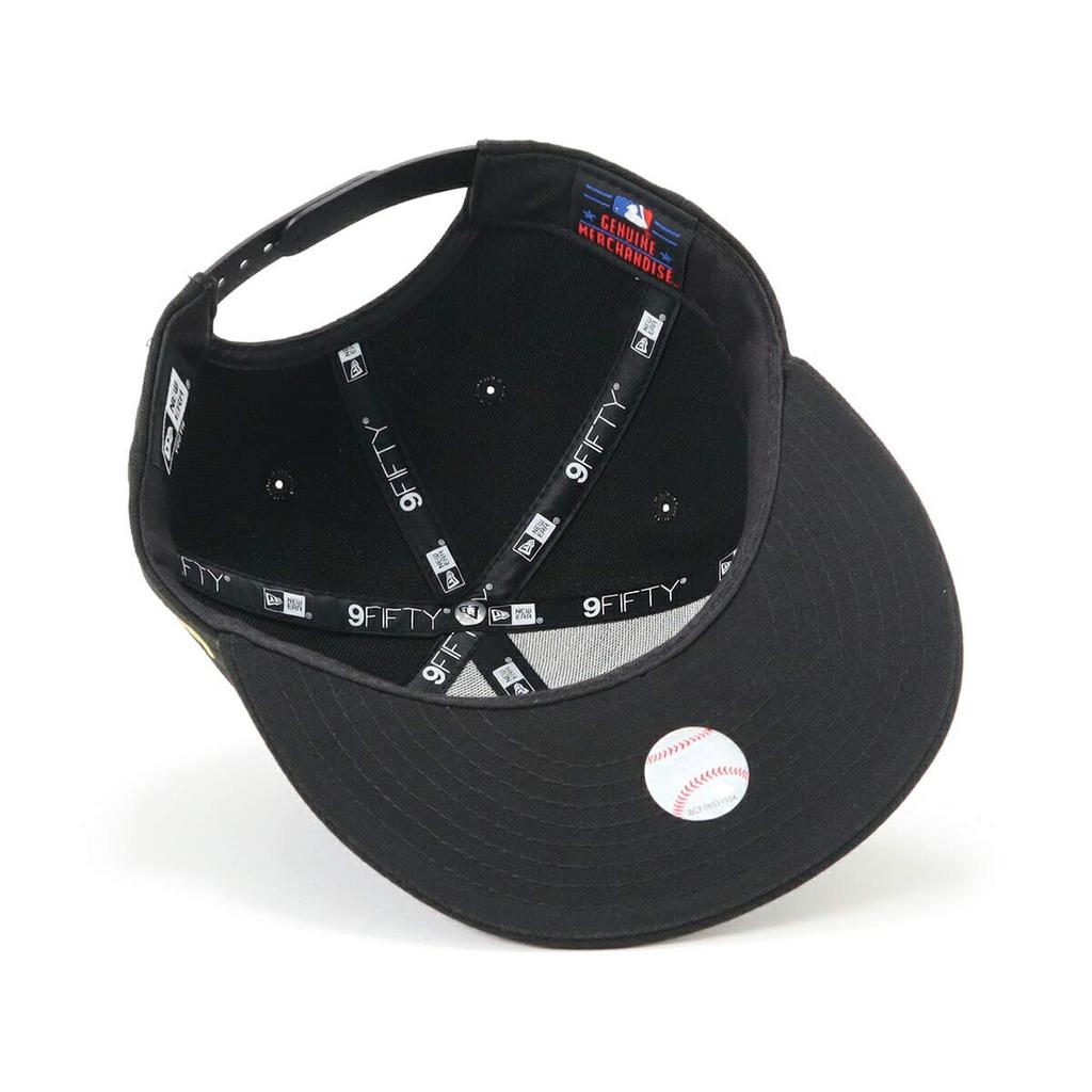 New Era MLB NY Youth Cap 950 Neyyan Black Size 25J Kids' Black/Gold (Sizes 52-56cm) - (MGLD) -