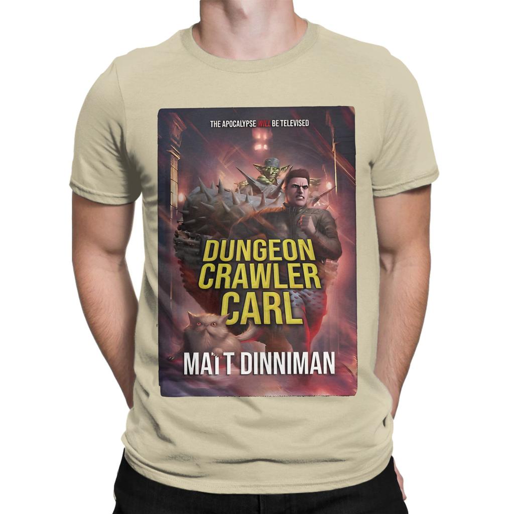 Dungeon Crawler Carl Merch Novelty 100 Cotton TShirt Dungeon Crawler Carl Tees Tops For Unisex