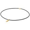 [Phiten] RAKUWA Necklace Pendant Gold 47cm – Amazon.co.jp Exclusive. Features Water-soluble Metal Technology “Metax.” Ideal for Wearing a