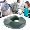 Seat Cushion Pillow Breathable Butt Pillow Donut Foam Chair Cushion Ergonomic Non-Slip Chair Cushion Long Sitting Chair Pad For