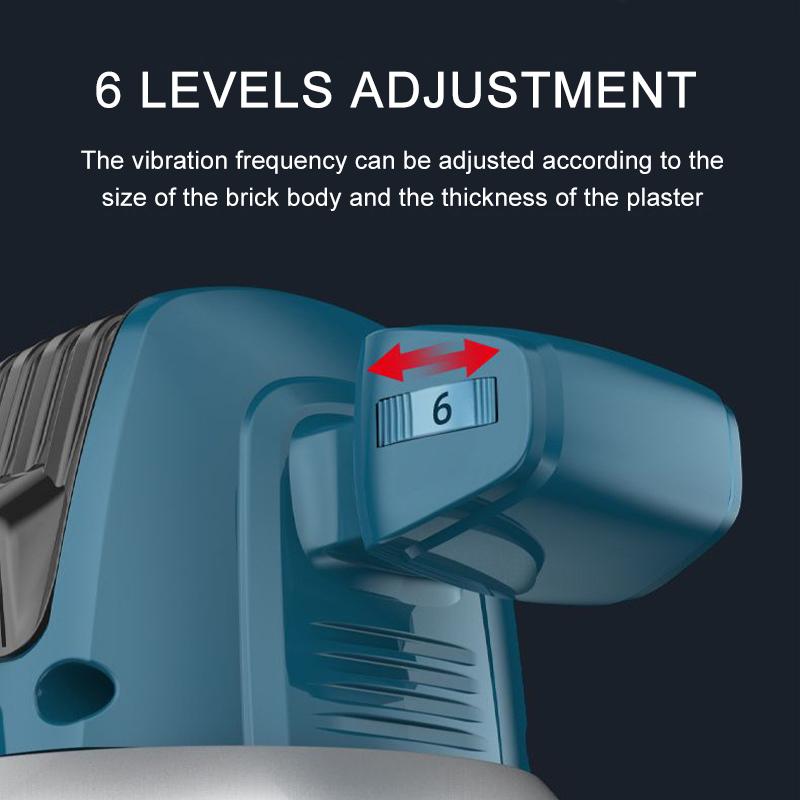 Portable Tile Vibrator Suction Cup Tiling Tiles Laying Machine Adjustable Automatic Floor Vibrator Leveling Tool with Battery