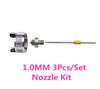 1Set Painting Car Spray Gun With 0.8mm &1.0mm Nozzle Professional HVLP Air Paint