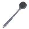 PEESTI Soft Silicone Back Scrubber Shower Bath Brush with Long Handle | Flexible Bristles for Smooth Skin | Exfoliating Brush | Body Scrubber for