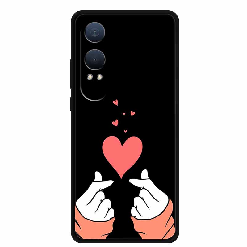 For OnePlus Nord CE4 Lite Case Global Luxury Soft Silicone TPU Back Cover for 1+ OnePlus Nord CE 4 Lite Cartoon Protective Cases