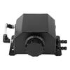 Aluminum Alloy Engine Oil Reservoir Oil Breathable Pot Exhaust Gas Catch Filter Tank Black