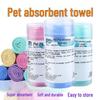 Imitation Deerskin Thickened Quick-Dry Pet Towel for Cats & Dogs, Large Size