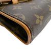 LOUIS VUITTON Monogram Florentine Waist bag Pochette Monogram canvas Brown Used