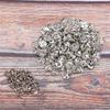 100Pcs/Set Brooch Clasp Tie Tacks Jewelry Findings DIY Crafts Making Accessory