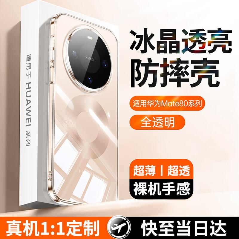 GURRS Transparent Electroplated Shockproof Phone Case