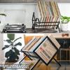 Jednovrstvové skladovanie vinylových platní Matný čierny držiak vinylových platní Kapacita 80 až 100 lp Zobrazenie CD platní Rack Polička na časopisy