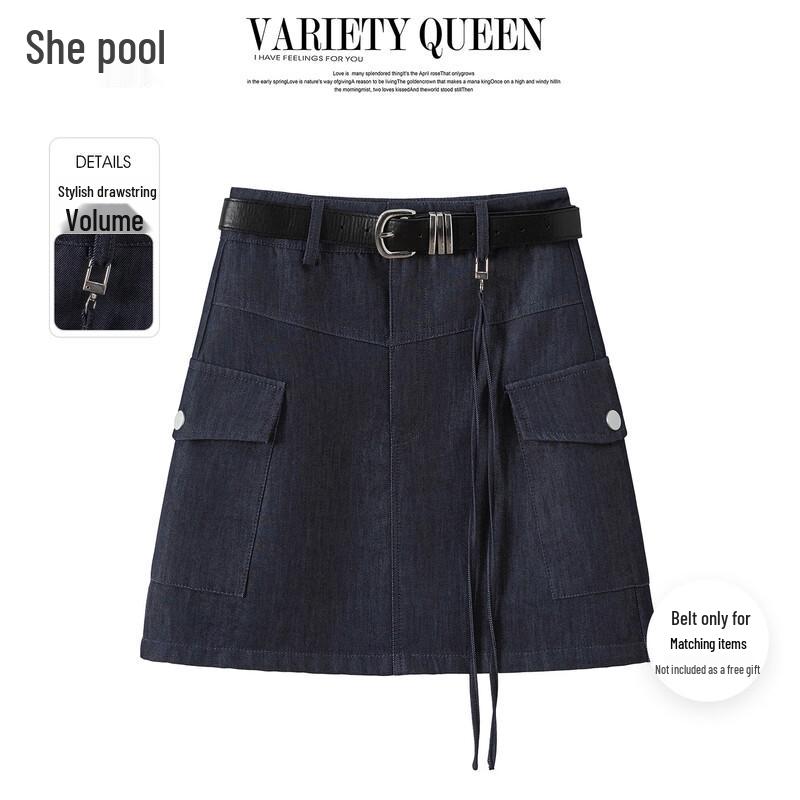 Women s Lyocell A-Line High-Waisted Short Skirt XL