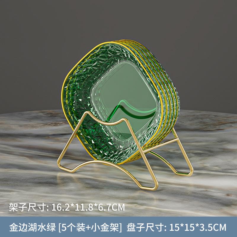 Spit Bone Plate Household Food Grade Dining Table Surface Garbage Plate Spit Bone Plate Spit Bone Plate Bone Plate Storage Slag Plate Fruit Plate