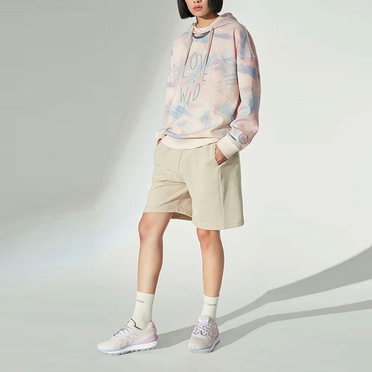 Li Ning Sweatshirt Unisex Pink Blue Mixed Color AWDRG59-1