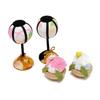 Osaka Choseido Hina Compact Mini Doll Ceramic Mai Sakura Hina Prince and Princess Decoration Set Dolls, Dolls, Festival,